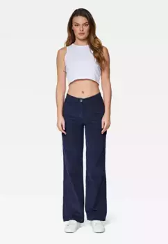 Вельветовые брюки Mavi "CORD PANTS", широкие вельветовые брюки, цвет морской волны