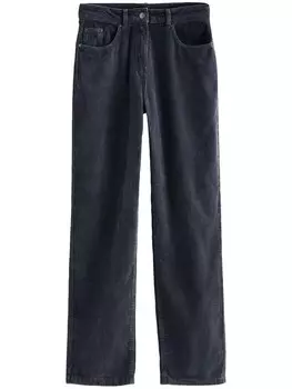 Вельветовые брюки Next Loose fit Pants, темно-синий