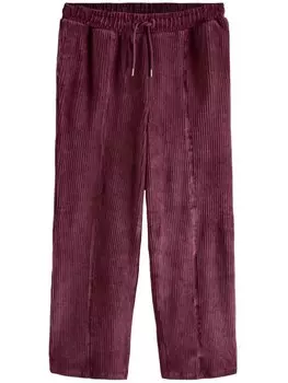 Вельветовые брюки Next Loose fit Pants, фиолетовый