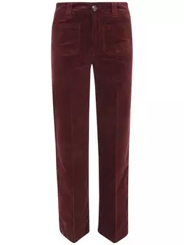 Вельветовые брюки PAIGE, красный