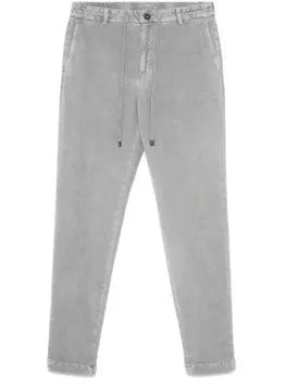 Вельветовые брюки Peserico, серый