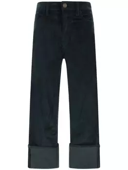 Вельветовые брюки прямого покроя Jacob Cohn, синий