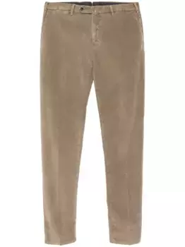 Вельветовые брюки PT Torino, коричневый