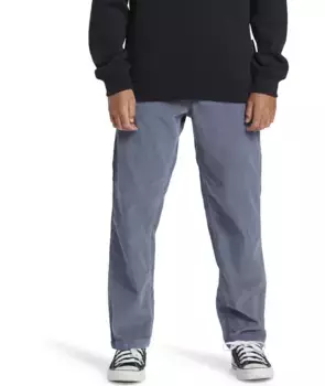 Вельветовые брюки Quiksilver "DNA BEACH PANT CORD YOUTH", цвет Flint Stone