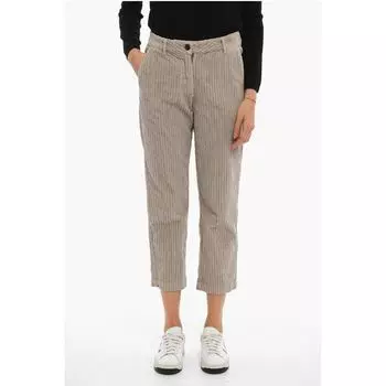 Вельветовые брюки с 4 карманами Woolrich, Gray