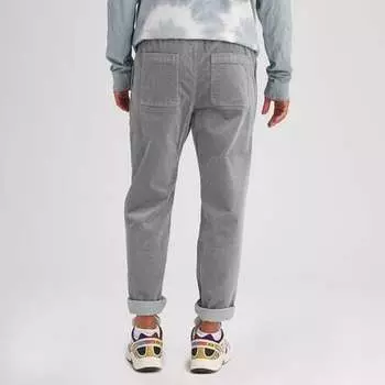 Вельветовые брюки с поясом мужские Stoic, цвет Monument