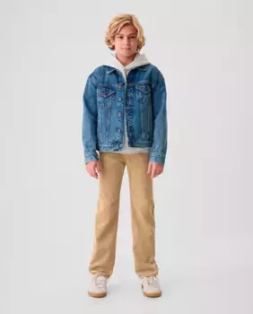 Вельветовые брюки с пятью карманами для мальчика Gap, цвет Kaki