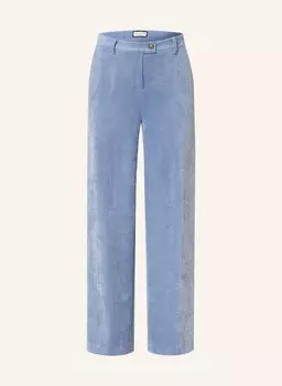 Вельветовые брюки Sem Per Lei, голубой