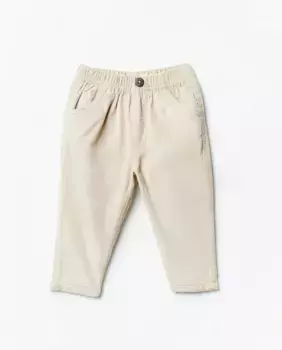 Вельветовые брюки Sfera, бежевый