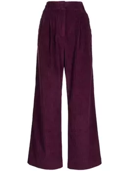 Вельветовые брюки широкого кроя FARM Rio, фиолетовый