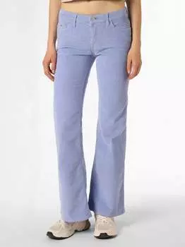 Вельветовые брюки sophie Tommy Jeans, сиреневый