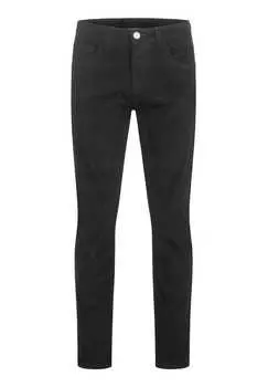 Вельветовые брюки стандартного кроя Rock Creek, черный