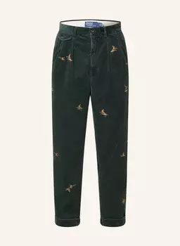 Вельветовые брюки свободного кроя Polo Ralph Lauren, зеленый