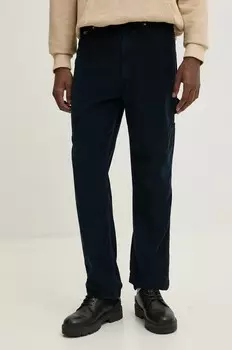 Вельветовые брюки Tommy Jeans, темно-синий