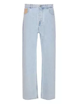 Вельветовые джинсы Drle De Monsieur с карманами, синий