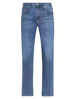 Вельветовые джинсы с пятью карманами Tellis Ag Jeans, цвет sulfur anthracite