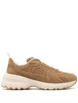 Вельветовые кроссовки M Maje, нейтральный цвет