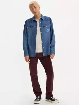 Вельветовые мужские джинсы узкого кроя 511 Levi's, красный