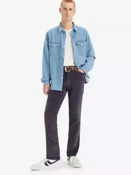 Вельветовые мужские джинсы узкого кроя 511 Levi's, фиолетовый
