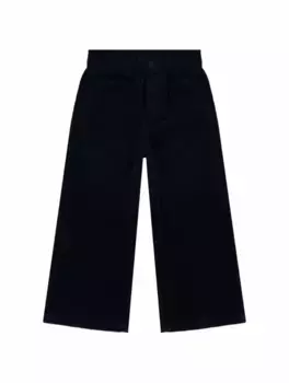 Вельветовые широкие брюки Ralph Lauren, тёмно-синий
