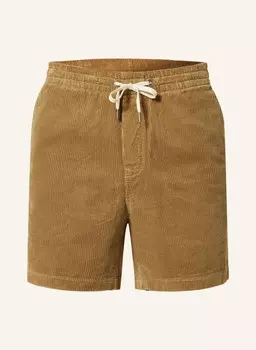 Вельветовые шорты классического кроя POLO RALPH LAUREN, оливковый