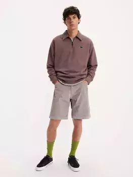 Вельветовые шорты Levi's Skateboarding, серый