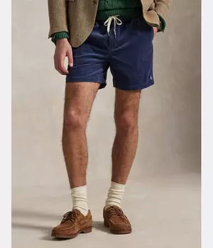 Вельветовые шорты prepster Regular fit Polo Ralph Lauren, синий