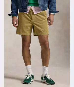 Вельветовые шорты prepster Regular fit Polo Ralph Lauren, желтый