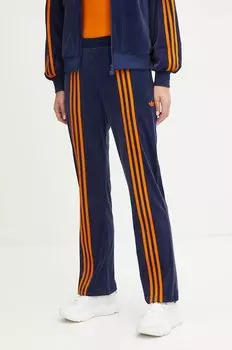 Вельветовые спортивные брюки 70s Velour Track Pant Adidas Originals, темно-синий