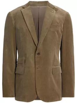 Вельветовый блейзер Ralph Lauren Purple Label, коричневый