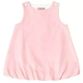 Вельветовый джемпер Bubble для девочек в розовом цвете Petit Confection