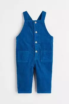Вельветовый комбинезон H&amp;M, кобальт