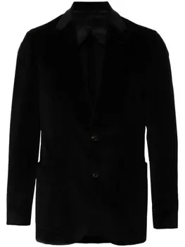 Вельветовый пиджак Lardini, черный