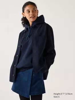 Вельветовый шорт Uniqlo, синий