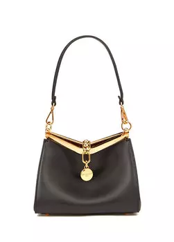 Vela черная женская кожаная сумка Etro