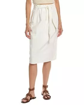 ВЕЛИКАЯ юбка-карандаш для брюк THE GREAT, белый