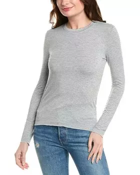 Великолепная футболка из бамбука в рубчик Splendid, серый