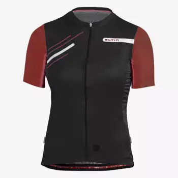 Великолепная женская велосипедная майка с короткими рукавами от Eltin, черный