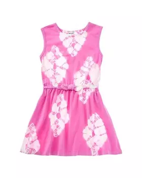 Великолепное топазовое платье тай-дай Splendid, розовый