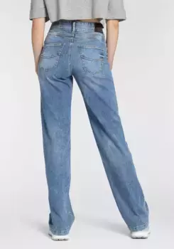 Великолепные прямые джинсы "Gila Sailor Long Light Denim" Herrlicher, синий