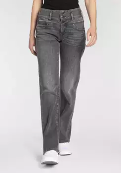 Великолепные прямые джинсы "Raya New Straight Denim" Herrlicher, цвет Meteroite