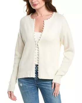 Великолепный кардиган Emmy Pearl из смесовой шерсти Splendid, белый