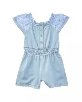 Великолепный комбинезон с люверсами Splendid, синий