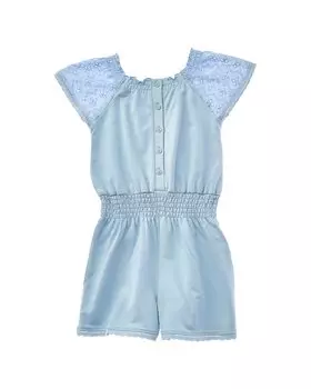 Великолепный комбинезон с люверсами Splendid, синий