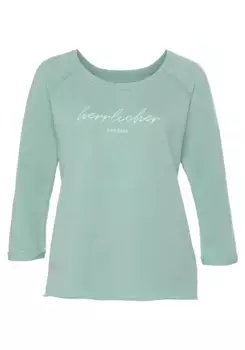 Великолепный свитшот "Анжелика" Herrlicher, бирюзовый