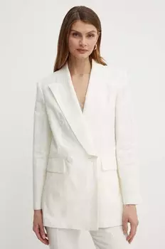 ВЕЛИНА льняная блейзер Luisa Spagnoli, бежевый