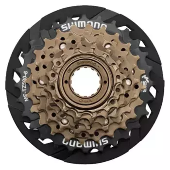 Велокассета Shimano TZ500, золотой