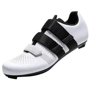 Велообувь SANTIC Road Ares Velcro, размер 38, белый