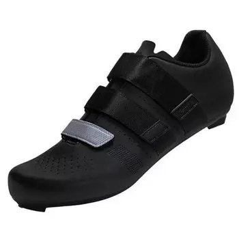 Велообувь SANTIC Road Ares Velcro, размер 39, черный