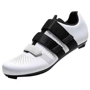 Велообувь SANTIC Road Ares Velcro, размер 40, белый